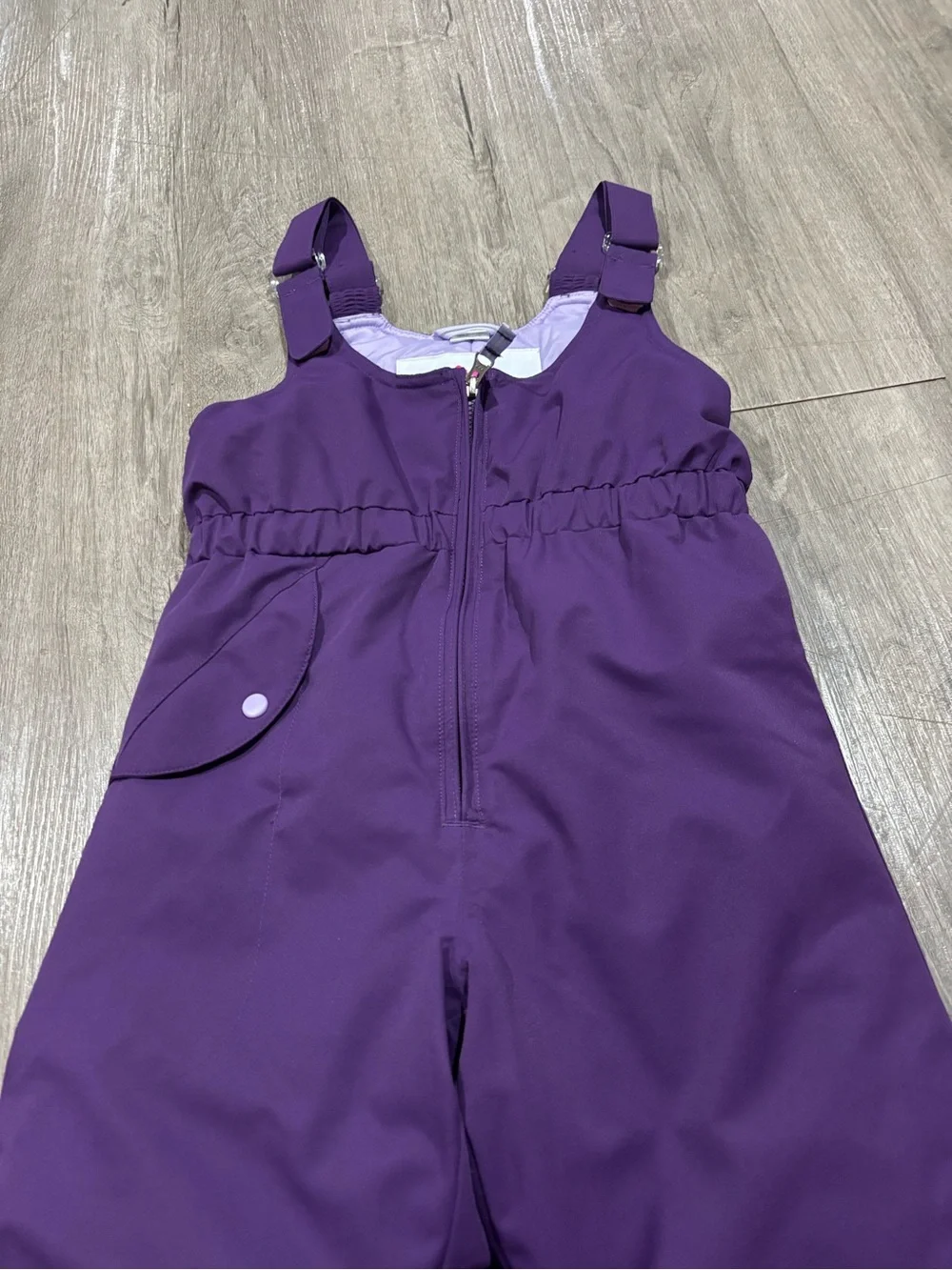 Obermeyer Snoverall Snowpants Pants Toddler Girls Purple Size 6